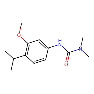 3-(3-Methoxy-4-propan-2-ylphenyl)-1,1-dimethylurea structure