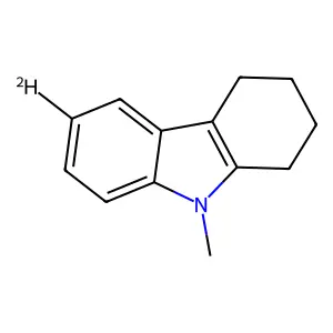 1,2,3,4-Tetrahydro-N-methylcarbazole structure