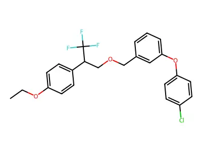 Flufenprox structure