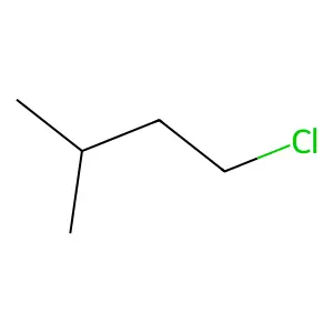 1-Chloro-3-methylbutane structure
