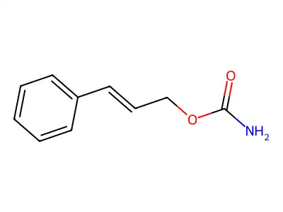 3-Phenylprop-2-enyloxycarbonylamine structure