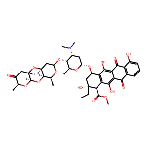 Epelmycin B structure