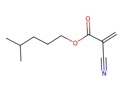 Polyisohexylcyanoacrylate structure