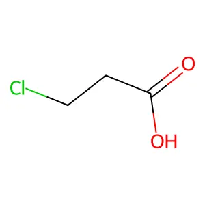 3-Chloropropionic acid structure