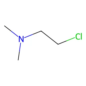 2-Chloro-N,N-dimethylethylamine structure