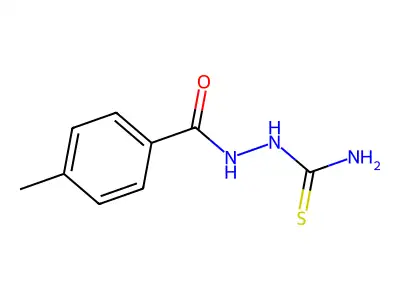 [(4-Methylbenzoyl)amino]thiourea structure