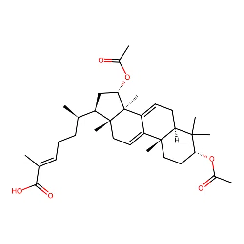 Ganodermic acid R structure