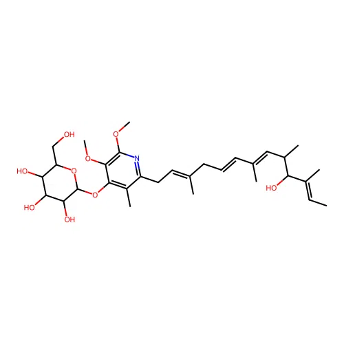 Glucopiericidin B structure