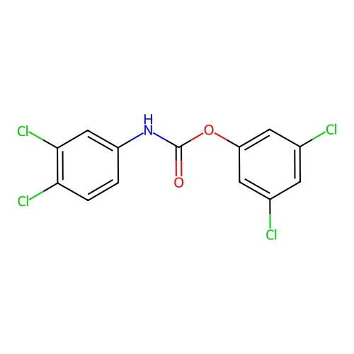 3,5-Dichlorophenyl 3,4-dichlorophenylcarbamate structure