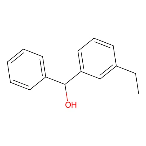 (3-Ethylphenyl)(phenyl)methanol structure