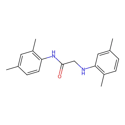 N-(2,4-Dimethylphenyl)-2-[(2,5-dimethylphenyl)amino]acetamide structure