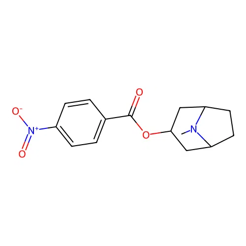 8-Methyl-8-azabicyclo[3.2.1]oct-3-yl 4-nitrobenzoate structure