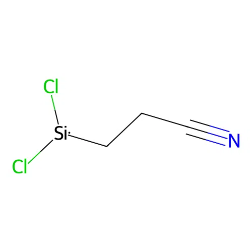 3-(Dichlorosilyl)propanenitrile structure