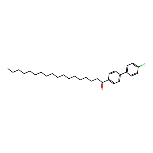 1-(4'-Chloro[1,1'-biphenyl]-4-yl)-1-octadecanone structure