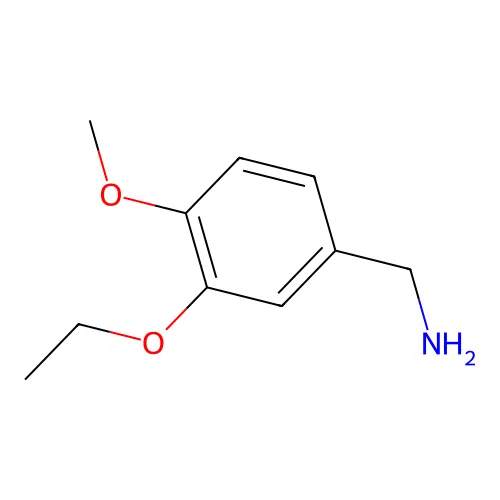 (3-Ethoxy-4-methoxyphenyl)methanamine structure