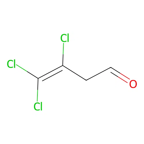 3,4,4-Trichloro-3-butenal structure
