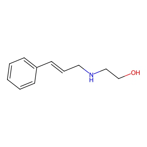 2-(Cinnamylamino)ethanol structure