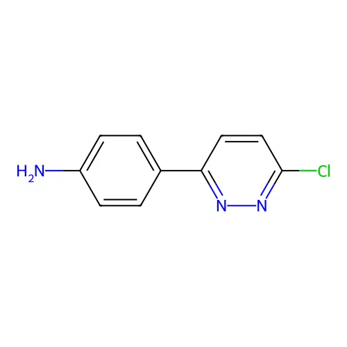 4-(6-Chloropyridazin-3-yl)aniline structure