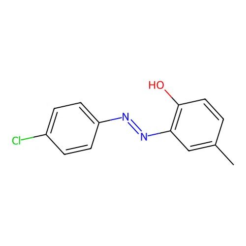 2-Hydroxy-5-methyl-4'-chloroazobenzene structure