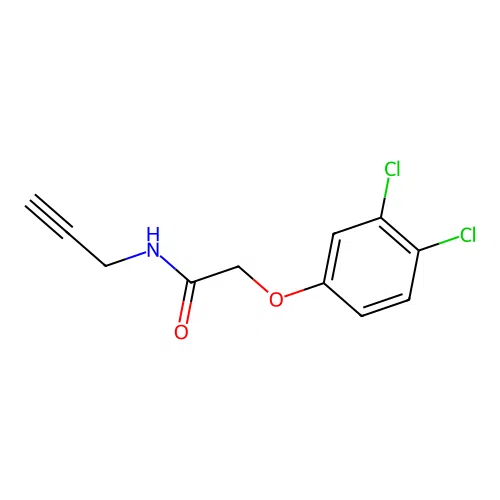 2-(3,4-dichlorophenoxy)-N-(prop-2-yn-1-yl)acetamide structure