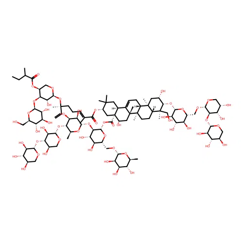 Gymnocladus saponin G structure