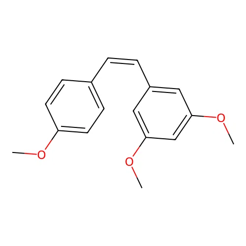 (Z)-3,5,4'-Trimethoxystilbene structure