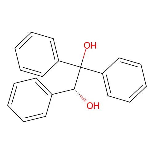 (R)-(+)-1,1,2-Triphenyl-1,2-ethanediol structure