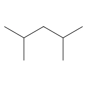 2,4-Dimethylpentane structure