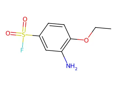 3-Amino-4-ethoxybenzenesulfonyl fluoride structure