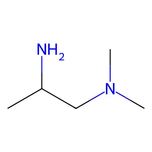 2-Amino-1-dimethylaminopropane structure