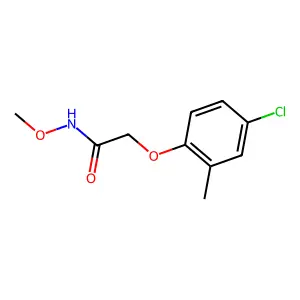 2-((4-Chloro-o-tolyl)oxy)-N-methoxyacetamide structure