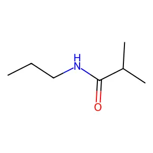 Propanamide, 2-methyl-N-propyl structure