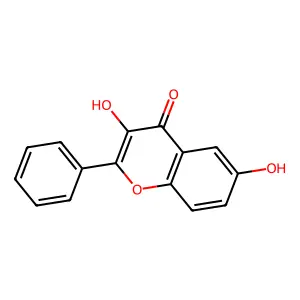 3,6-Dihydroxyflavone structure