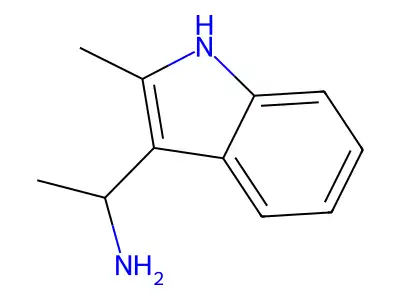 1-(2-Methyl-1H-indol-3-YL)ethan-1-amine structure