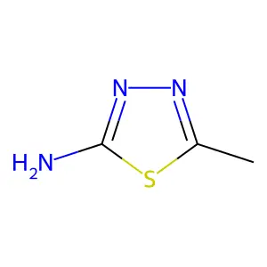 1,3,4-Thiadiazole, 2-amino-5-methyl- structure