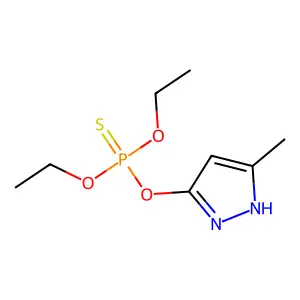 Pyrazothion structure