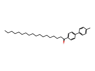 1-(4'-Methyl[1,1'-biphenyl]-4-yl)-1-octadecanone structure