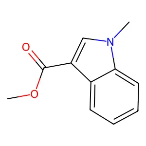 methyl 1-methyl-1H-indole-2-carboxylate structure