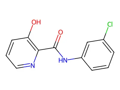 2-Pyridinecarboxamide,n-(3-chlorophenyl)-3-hydroxy- structure