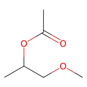 Propylene glycol methyl ether acetate structure