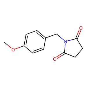 1-(4-Methoxybenzyl)pyrrolidine-2,5-dione structure