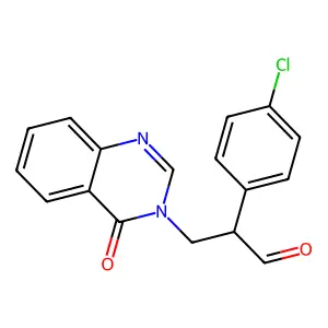 4(3H)-Quinazolinone, 3-(2-(4-chlorophenyl)-3-oxopropyl)- structure