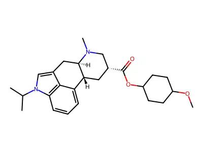 Sergolexole structure