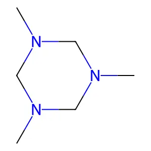 1,3,5-Trimethyl-1,3,5-triazacyclohexane structure