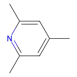 2,4,6-Trimethylpyridine structure