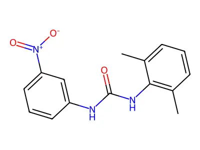 1-(2,6-Dimethylphenyl)-3-(3-nitrophenyl)urea structure