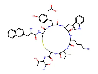 Lanreotide structure