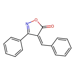 4-Benzylidene-3-phenyl-4H-isoxazol-5-one structure