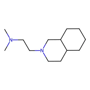 2-(Dimethylaminoethyl)-1,2,3,4,5,6,7,8-octahydroisoquinoline structure