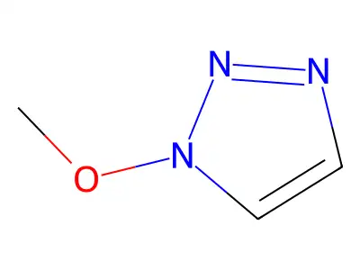InChI=1/C3H5N3O/c1-7-6-3-2-4-5-6/h2-3H,1H structure